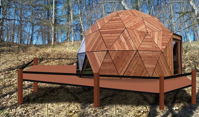 dôme logement insolite éveil de la foret corréze limousin nature